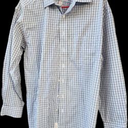 Mens Big/tall Plaid Long Sleeve Shirt