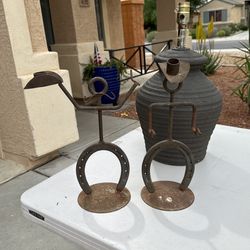 Cowboy 🤠 Candle Holder Horseshoe