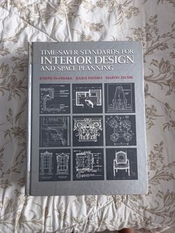 Time Saver Standards for Interior Design and Space Planning Book