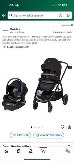 Maxi Cosi Zelia Stroller And Car Seat