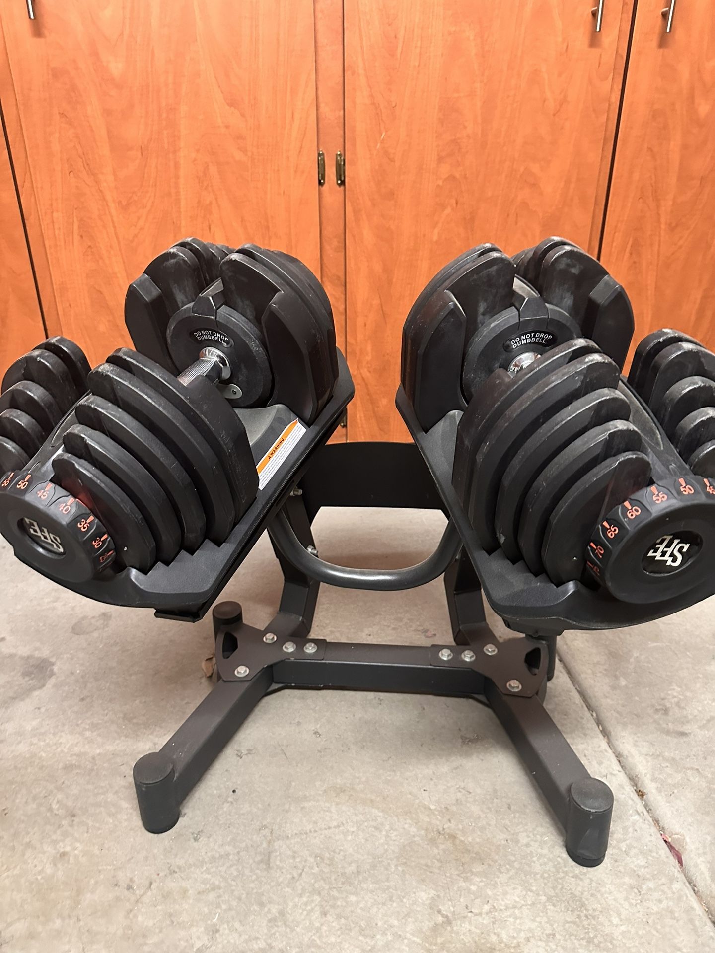 Adjustable Dumbbells