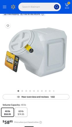 Dog food container