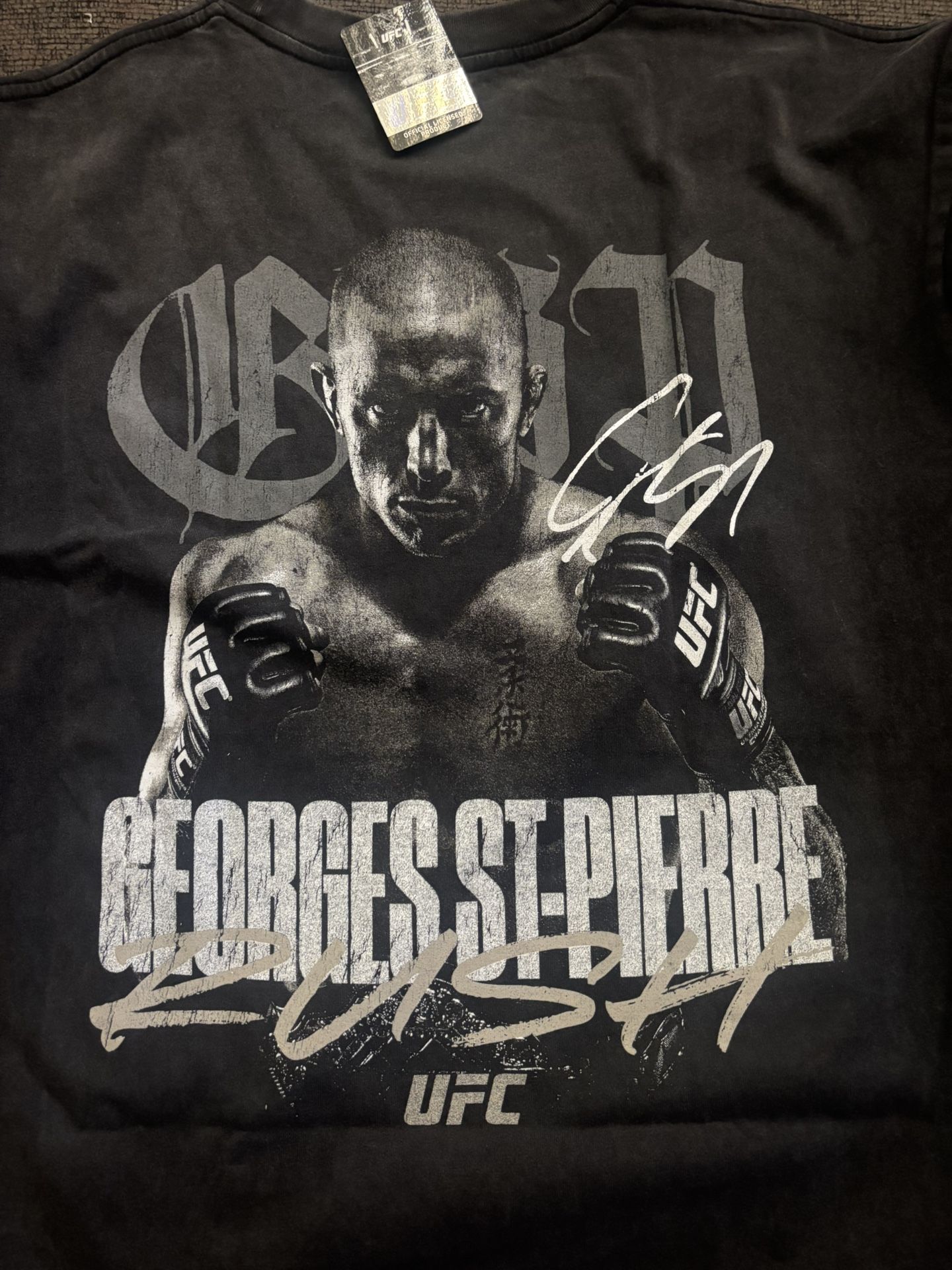 Vintage UFC GSP Shirt Size Large 
