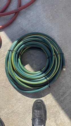 Long green hose great shape