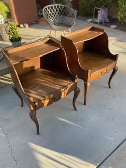 Antique French End Tables