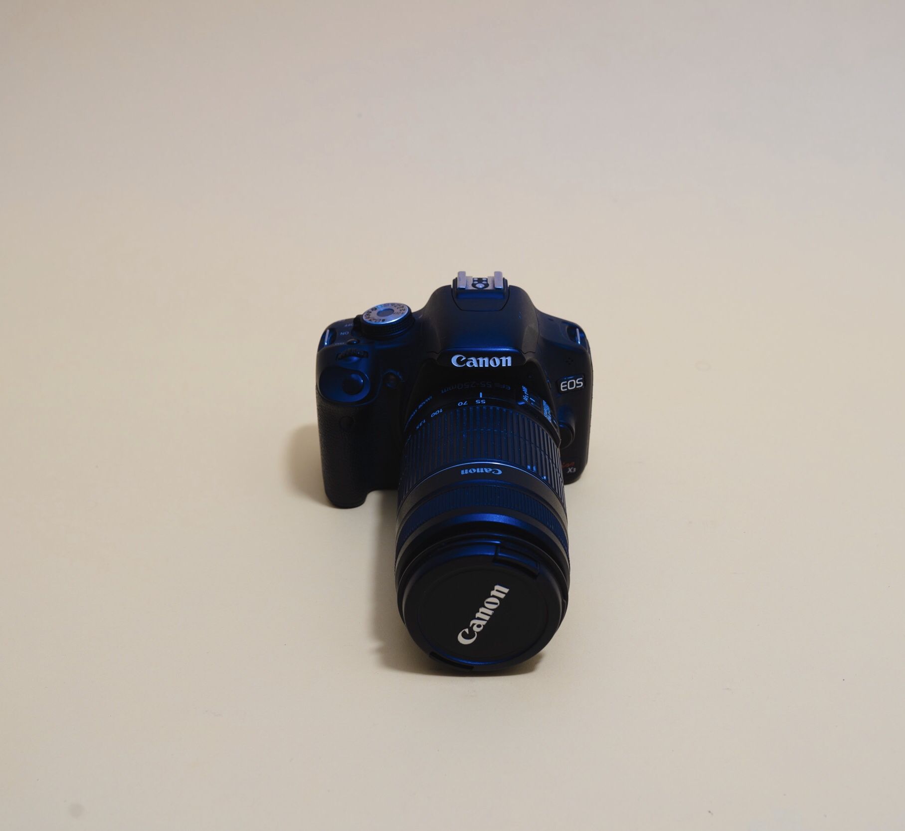 Canon EOS 500D w/ EF-S 55-250mm lens