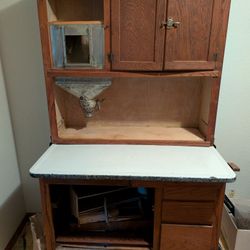 Antique Oak Kitchen cabinet from the midwest
