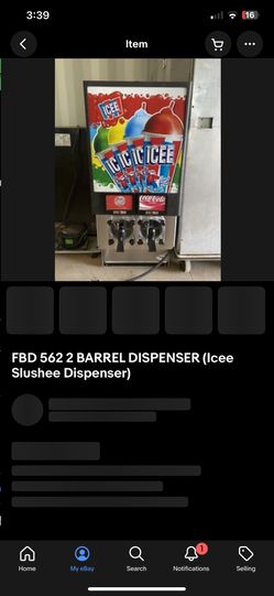 Icee Slushy Dispenser