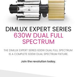 Grow Lights Dimlux 630w Expert Series 
