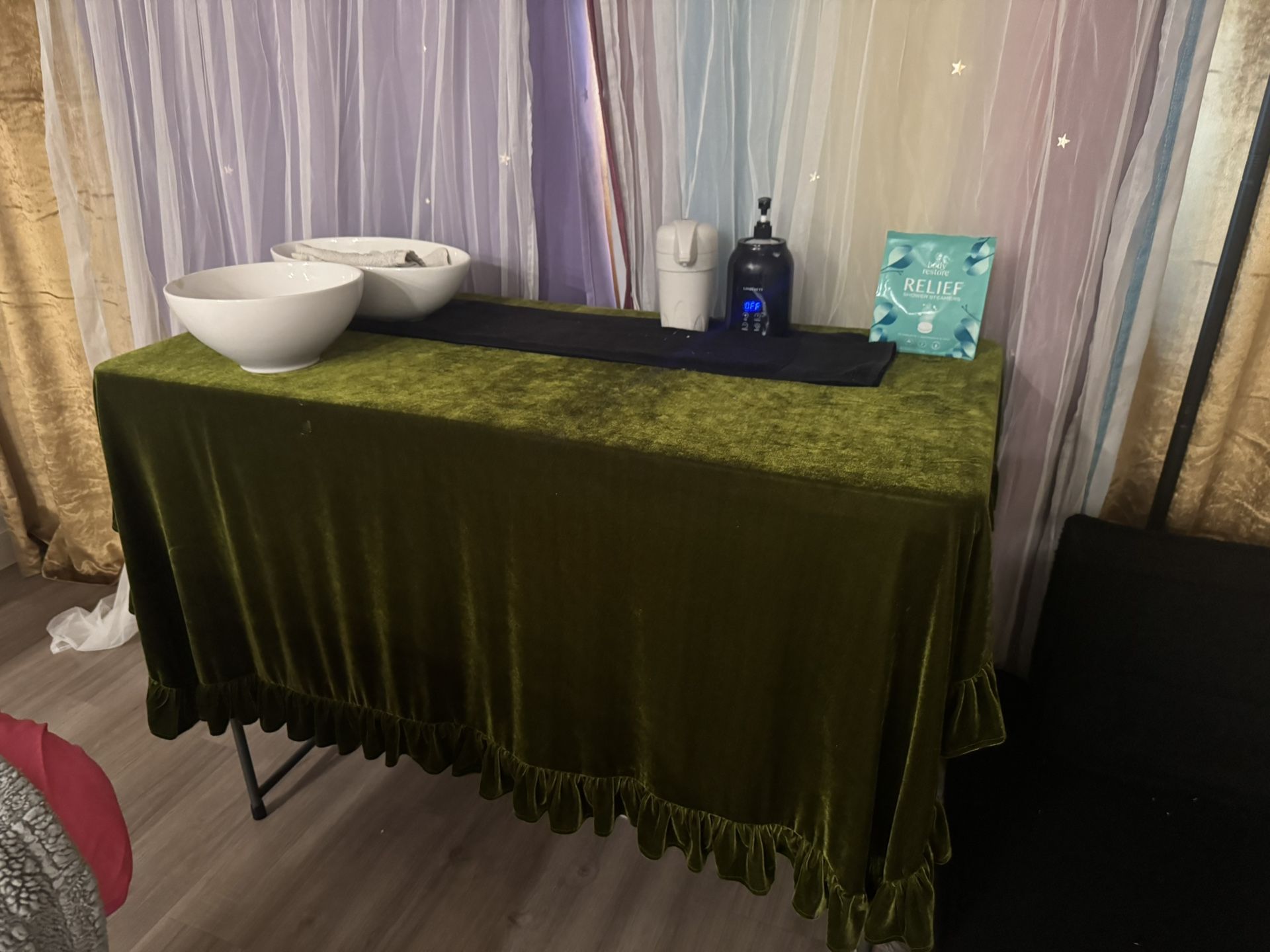 Folding Table And Table Cloth