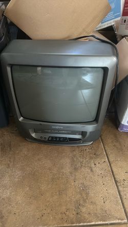 Old tv with VCR