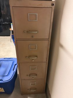 4-Drawer Metal Filing Cabinet