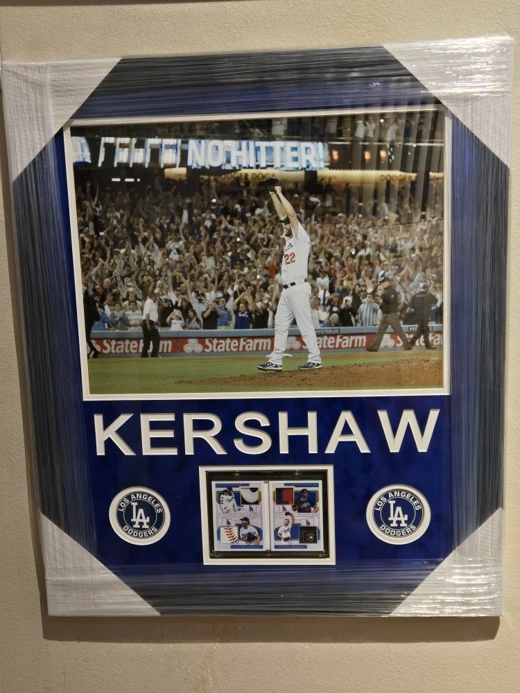 Dodgers Clayton Kershaw Memorabilia Piece