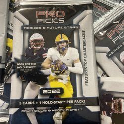 Pro Pick 2022 Rookie Football Packs Bundle 