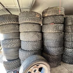Used All Terrain 33s and 35s And 285 17s Up To 20 Inches