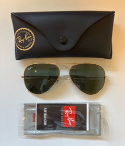 Ray Ban Sunglasses Brand New in box with tags and leather  case