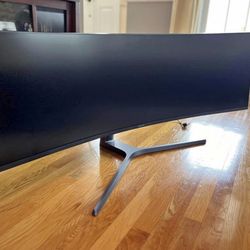 SAMSUNG 49” curved gaming monitor LC49HG90DMNXZA