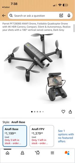 Parrot ANAFI drone