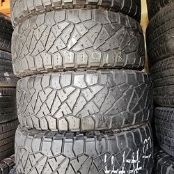 Used Set Of Nitto Ridge Grappler 275 70 18 lt