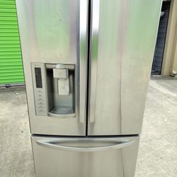 LG 3 Doors Stainless Steel Refrigerator 