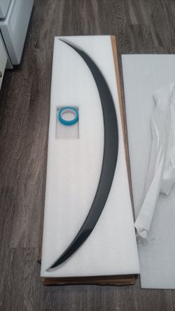 Tesla carbon fiber spoiler