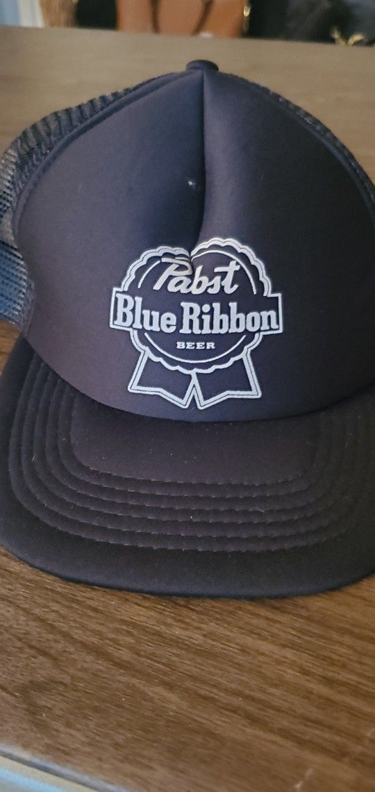 PABST BLUE RIBBON HAT & BEER STEIN