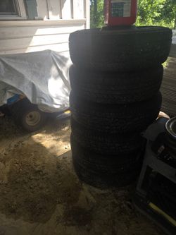 8 Lug Wheels  61/2  Set Of 6 