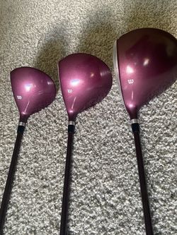 Wilson Power Source 1/3/5 Wood Set 13°/20°/23° RH Graphite L Purple