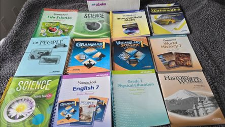 Parents Kit For Abeka Homeschool 7th Grade Like New Condition