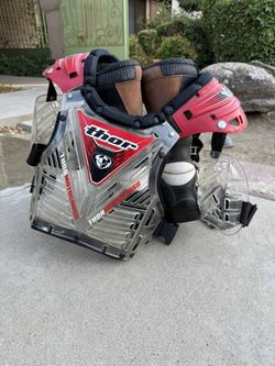 Kids Riding Boots And Chest Plate