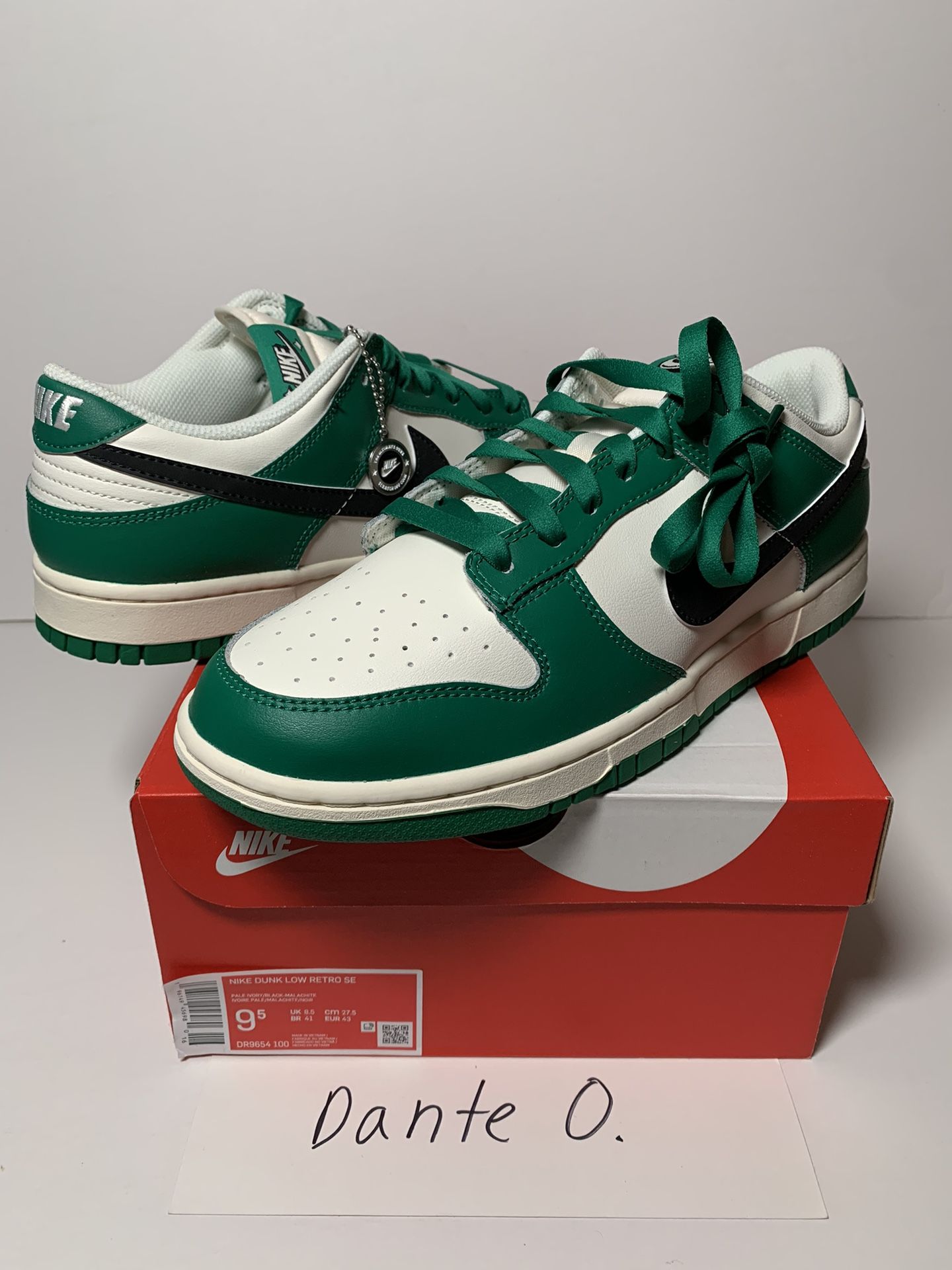 Nike Dunk Low Sz 'Lottery Green' new