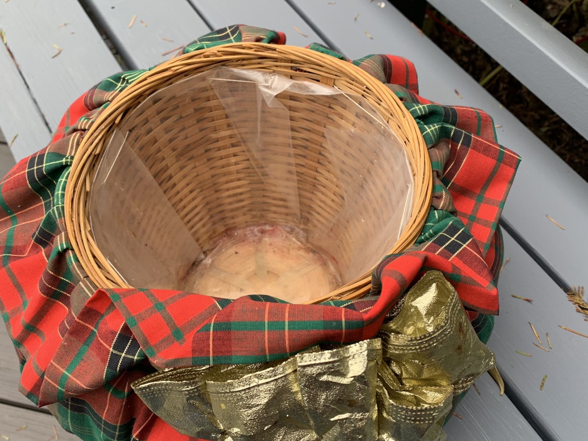 To Hold An 8” Christmas Plant Such As A Poinsettia