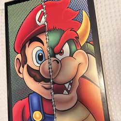 Mario vs Bowser Frame