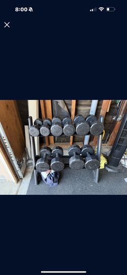 Dumbbell Weights 10-30 Lbs Cap 