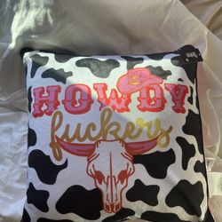 Cow print Pillow 