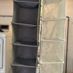 2 Hanging Shoe Racks 