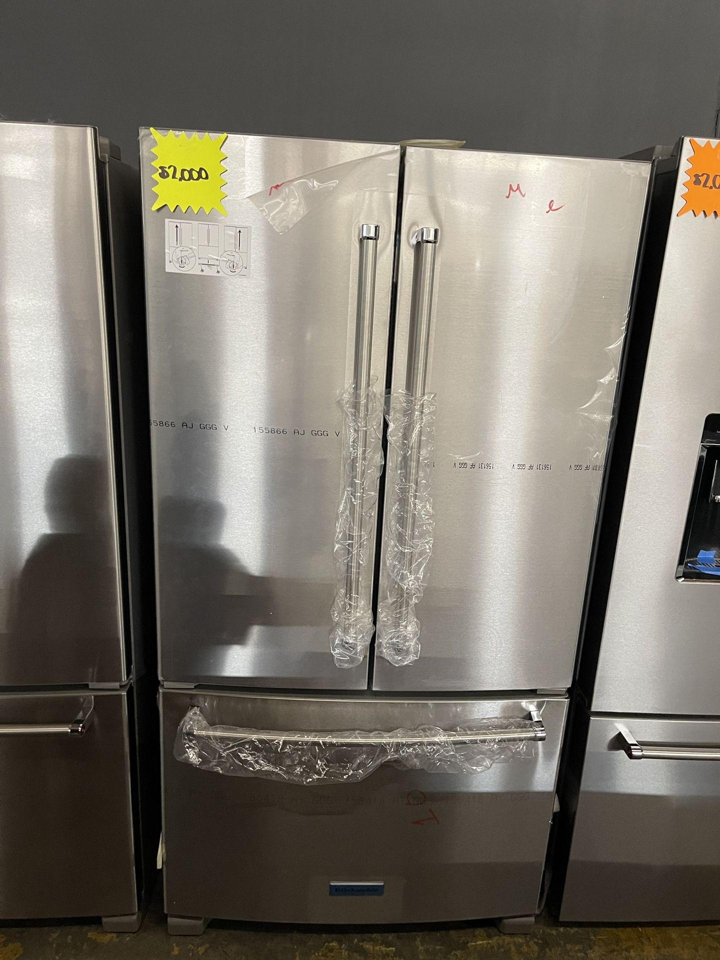 kitchen aid three door refrigerator brand new with internal water dispenser,All Products : American Fashion Style Bags On Sale