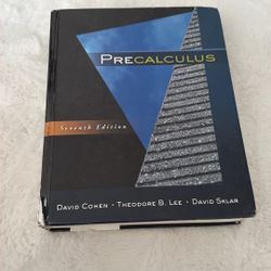 Precalculus Seventh Edition 