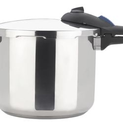 ZAVOR 10 Quart 15-PSI Stainless Steel Pressure Cooker  (handle cracked & cheaper - doesn’t effect the cooking operation)