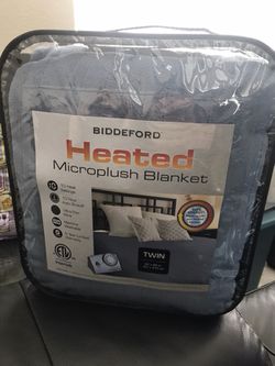 New Biddeford Microplush Heated Blankets!