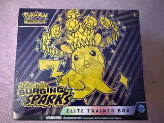 Pokémon Scarlet & Violet Surging Sparks Elite Trainer Box