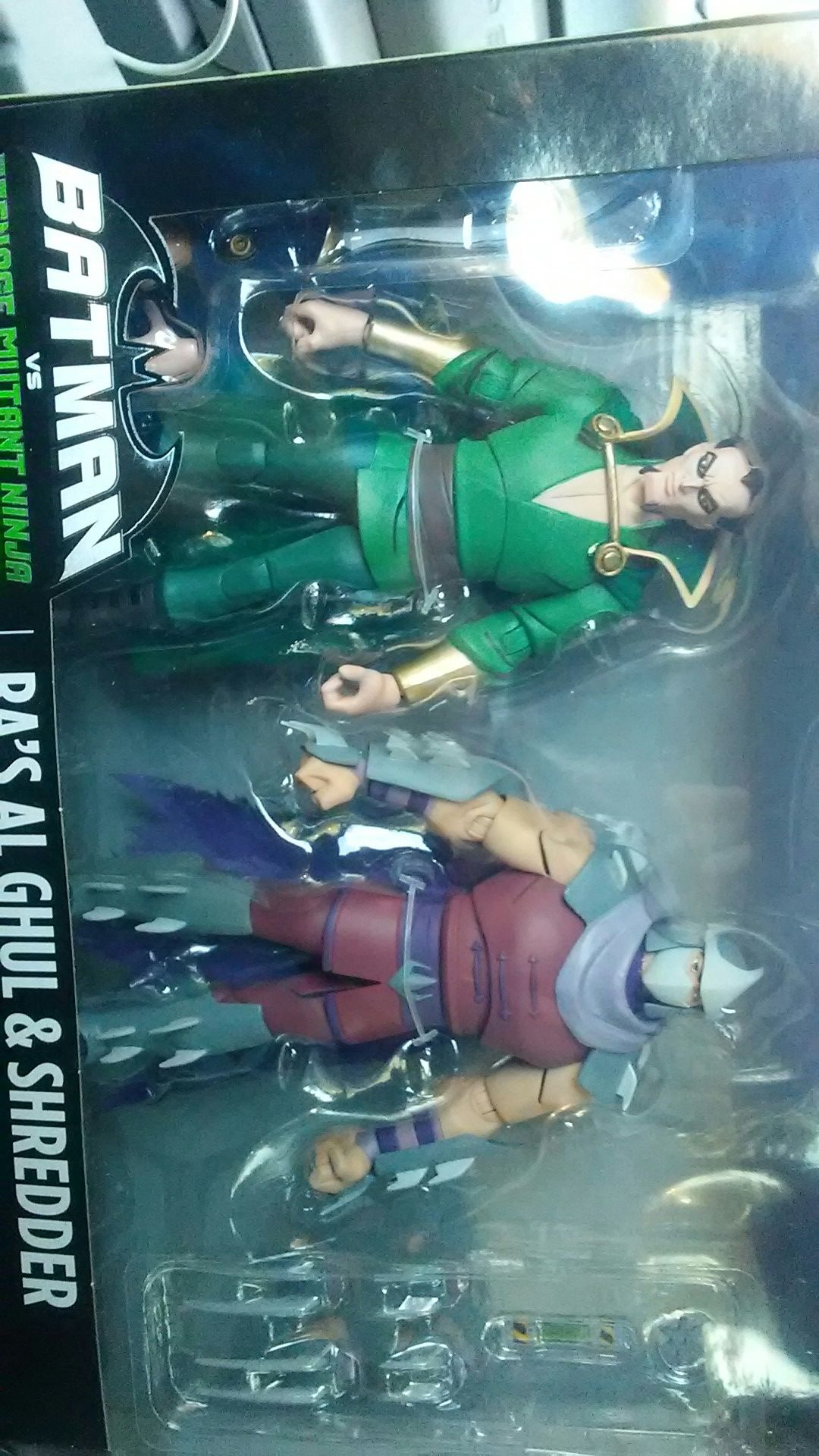 Batman vs Teenage Mutant Ninja Turtles Action Figure pack Ra's