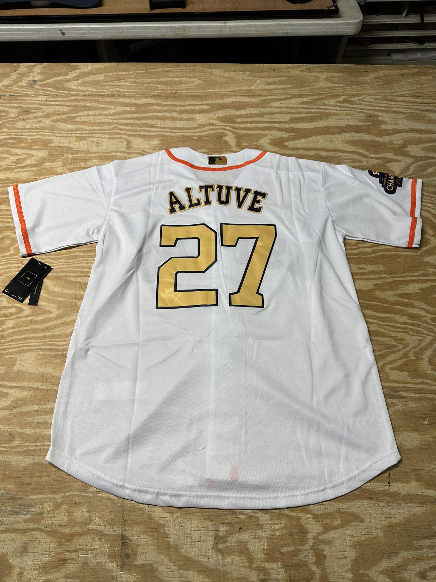 Kyle Tucker Houston Astros Nike 2022 World Series Champions Home Jersey  Size 2XL for Sale in Houston, TX - OfferUp