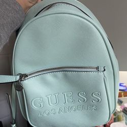 Guess Backpack Light Blue 