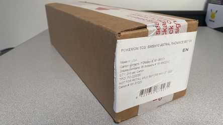 Astral Radiance Pokémon SWSH Sword Shield Booster Box Case Sealed New Investment Collectible Rare Streamer Rip