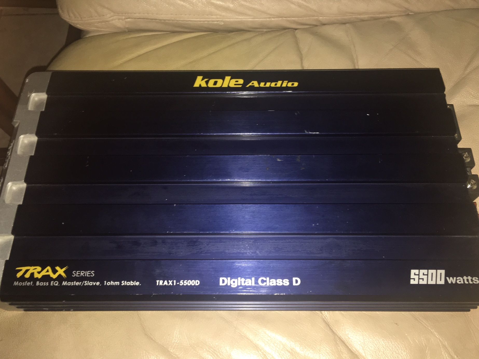Kole Audio TRAX1.5500D Class D 1 Ohm Amp