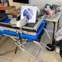 *NEW* 10in Folding Wet Tile Saw W Stand