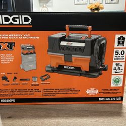 RIDGID 3-Gallon Wet/Dry Vac – Brand New in Box (Pro Gear Compatible)