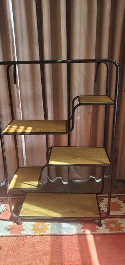 Vintage multi tier bookcase