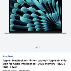 Apple - MacBook Air 15-inch Laptop